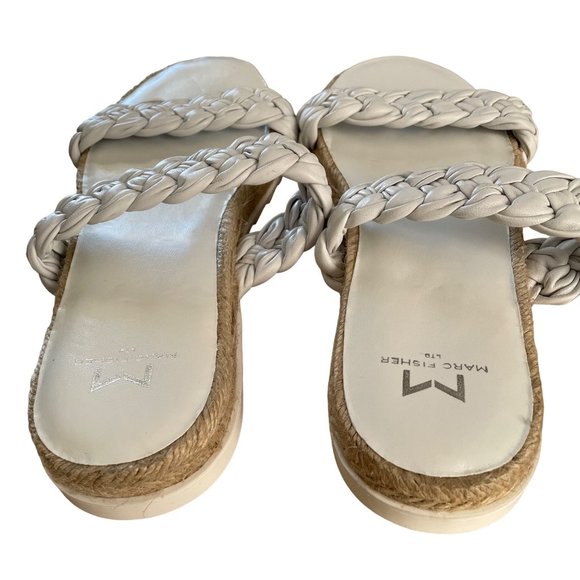 Marc Fisher Jaimee Braided Sandal Size 8 - Picture 4 of 7